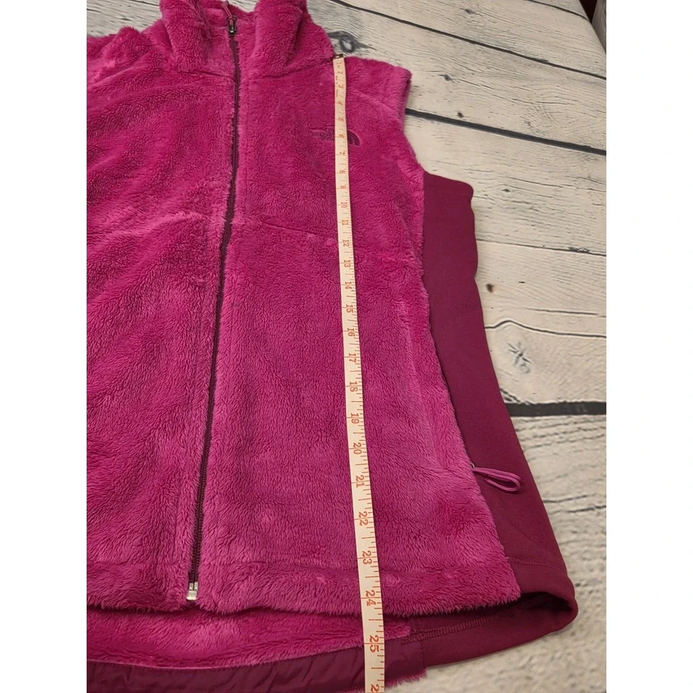 The North Face Womens Sz M Fleece Vest Pink - Picture 5 of 10